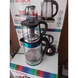 چای ساز . چایی ساز . چایساز برقی . کتری . قوری تفال درب دار — تصویر ۴