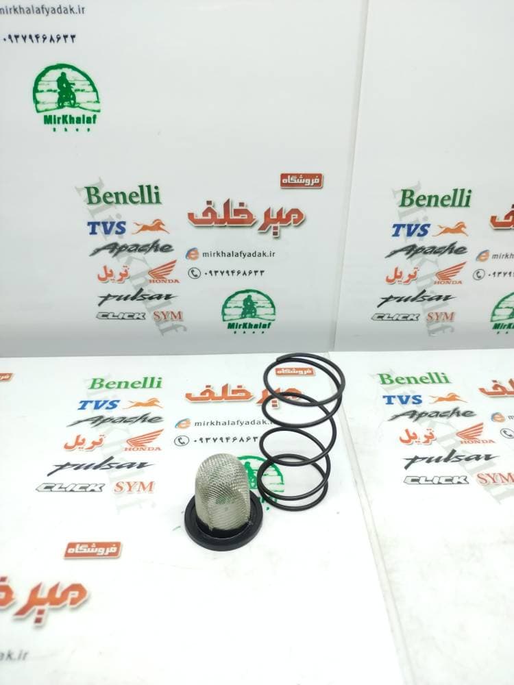 صافی (فیلتر) روغن داخل پیچ تخلیه روغن موتور هوندا و انواع موتور سیکلت