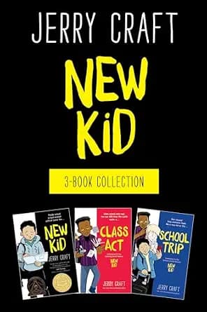 و دانلود نسخه کامل کتاب زبان اصلی New Kid 3-Book Collection: A Graphic Novel Collection: New Kid, Class Act, School Trip | دانلود کتاب خارجی