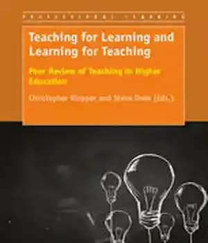 دانلود کتاب Teaching for Learning and Teaching: Peer Review of in Higher Education – Learning