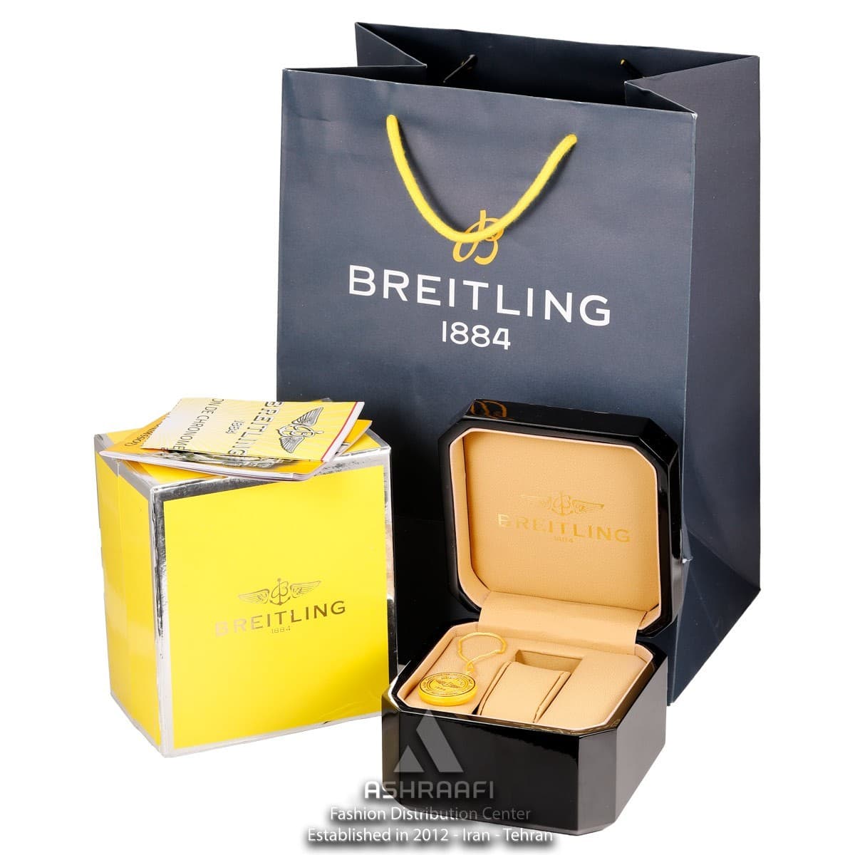 جعبه اورجینال ساعت برایتلینگ Breitling box 02