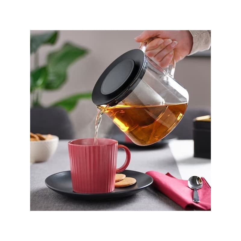 قوری شیشه ای کوچک ایکیا RIKLIG