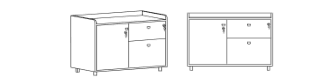 فایل و کشو نیلپر مدل ODF-557-IV