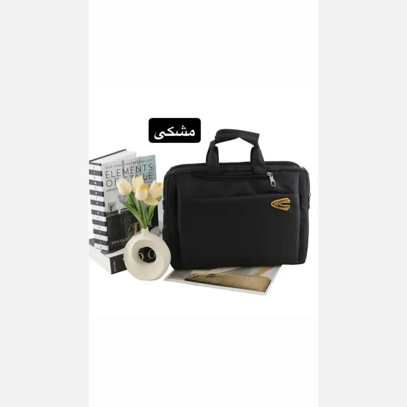 کیف مردانه سه کاره پارچه ای اداری و رسمی — تصویر ۶