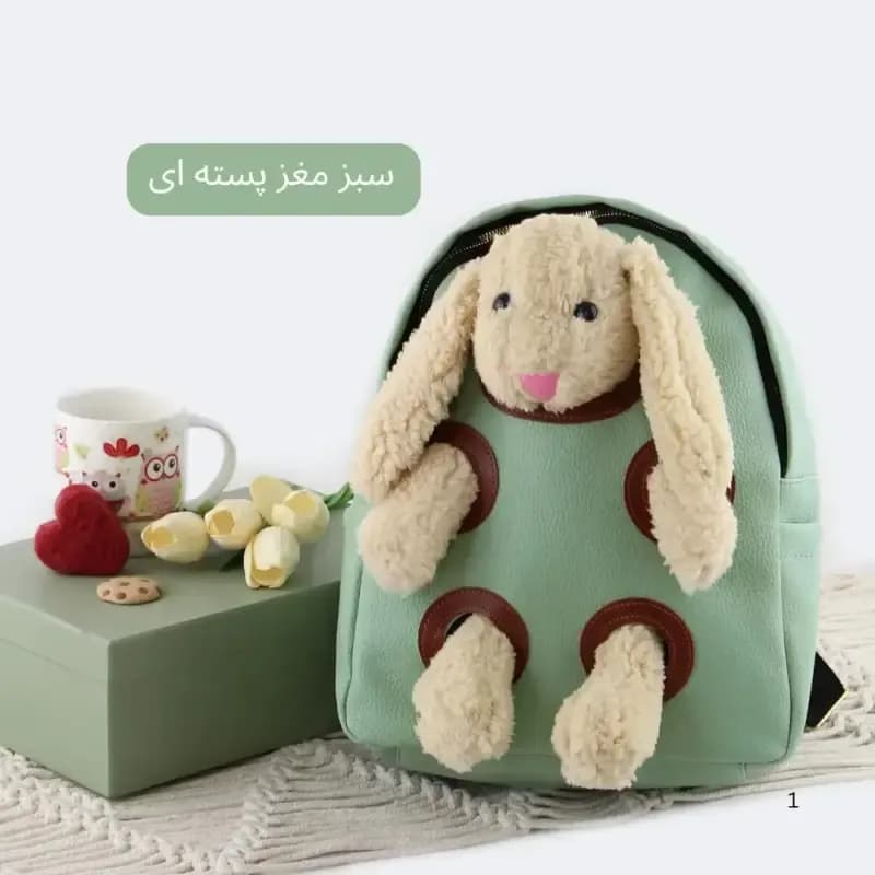 کوله پشت چرم مصنوعی اسپرت و روزمره کد 9307 — تصویر ۸