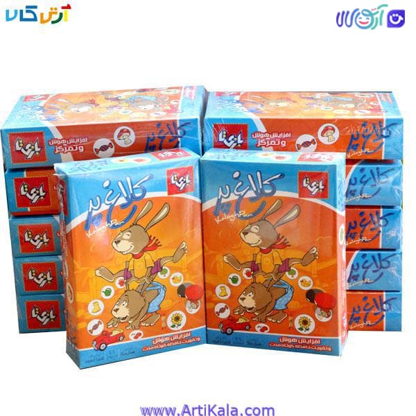 بازی فکری کلاغ پر (بسته 24 عددی )