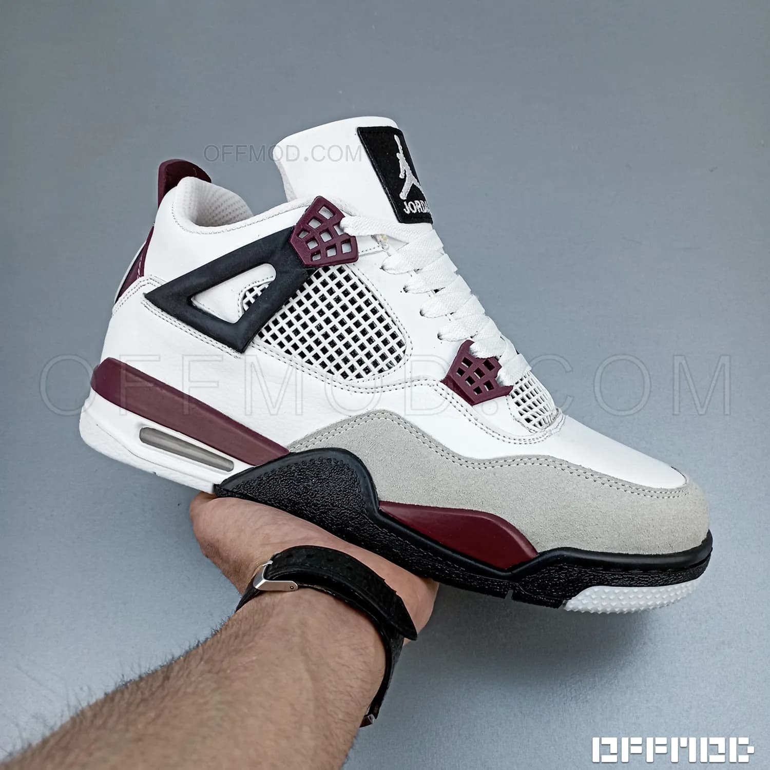 کتونی نایک ایر جردن Nike Air Jordan 4 Paris — تصویر ۴