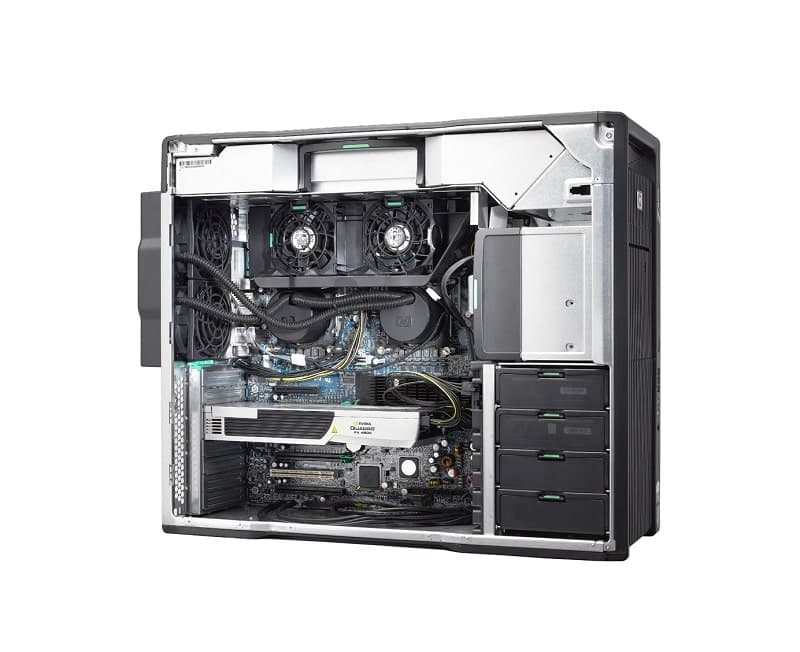 کیس ورک استیشن استوک اچ پی HP Z800 Workstation — تصویر ۳