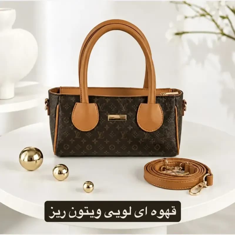 کیف پاسپورتی چرم مصنوعی زنانه سه بند روزمره اسپرت — تصویر ۳