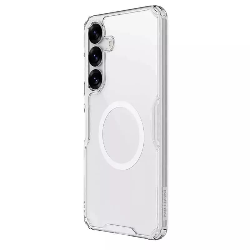 کاور نیلکین مدل Nature TPU Pro Magnetic مناسب برای گوشی موبایل سامسونگ Galaxy S25 — تصویر ۳