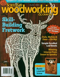 دانلود مجله ScrollSaw Woodworking & Crafts؛ پاییز 2024