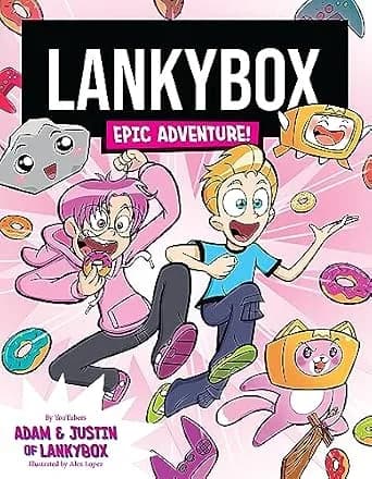 و دانلود نسخه کامل کتاب زبان اصلی LankyBox: Epic Adventure! | دانلود کتاب خارجی