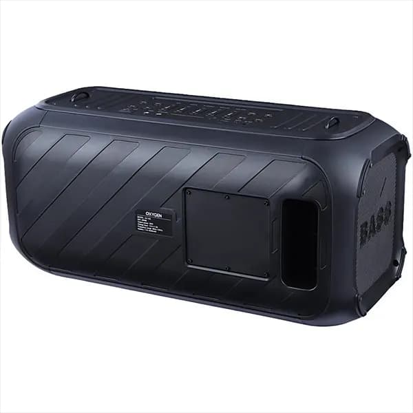 اسپیکر پارتی باکس 50 وات اکسیژن مدل AX-102 دارای پاور بانک — تصویر ۴