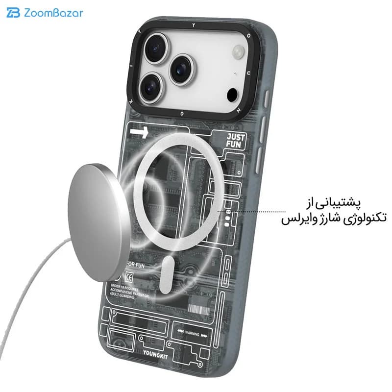 قاب یانگ کیت مدل Technology Futuristic مناسب برای گوشی موبایل اپل iphone 17 promax/18 Promax — تصویر ۴