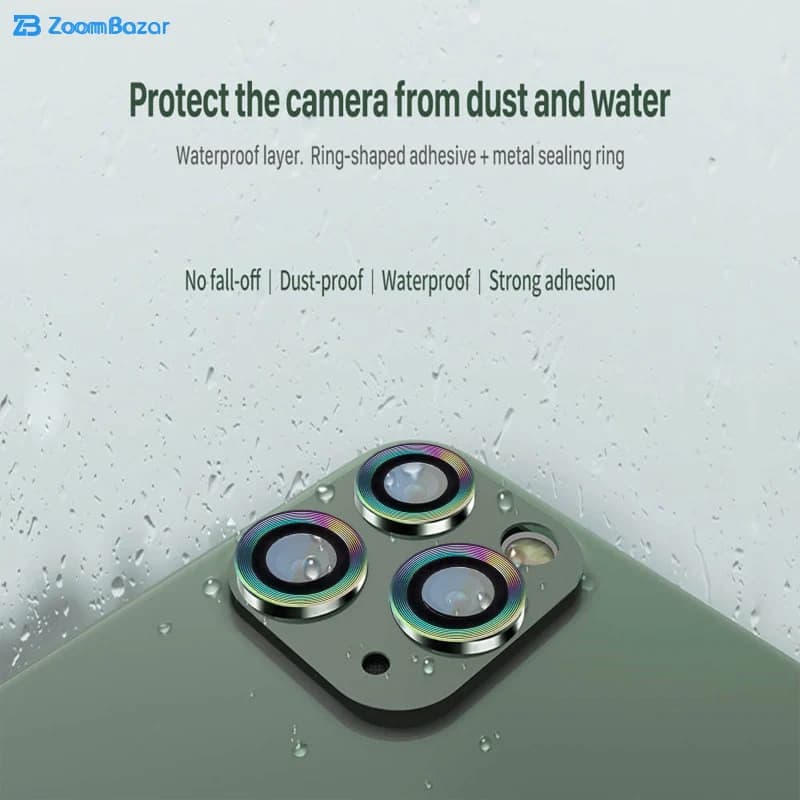 محافظ لنز دوربین بوف مدل ClrFilm-G مناسب برای گوشی موبایل اپل Iphone 12 Pro Max — تصویر ۲