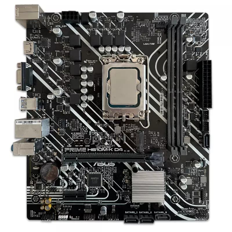 باندل مادربرد ASUS PRIME H610M-K + i5 12400F استوک در حد نو — تصویر ۲