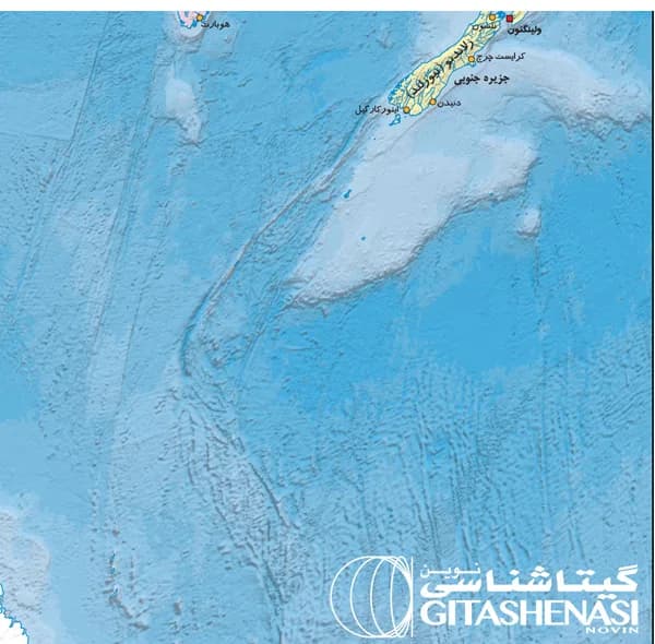 نقشه انتشارات گیتاشناسی نوین مدل جهان امروز کد AL1649 — تصویر ۴
