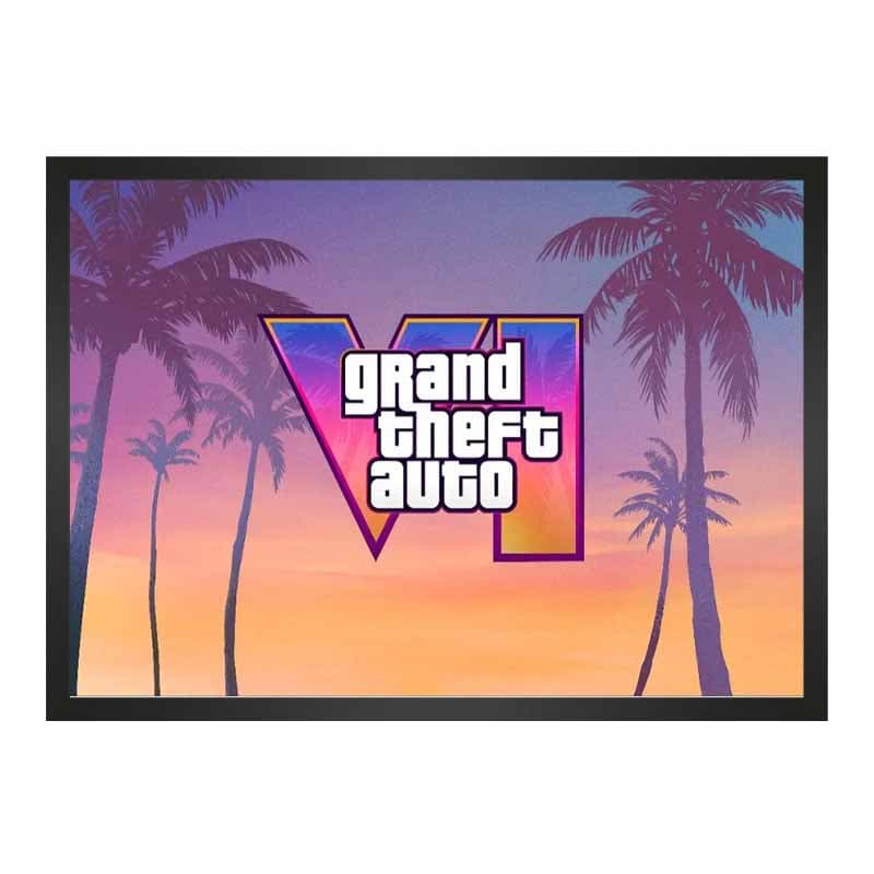 تابلو گیمینگ GTA VI غروب وایس سیتی
