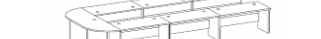 میز کنفرانس نیلپر مدل ODC-558
