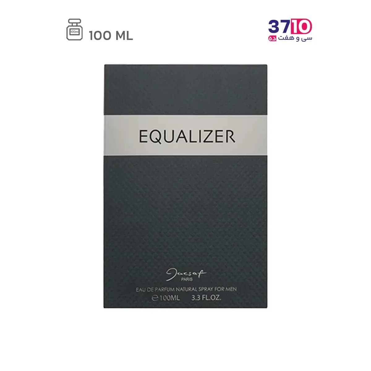ادو پرفیوم مردانه ژک ساف پاریس Jacsaf Paris مدل اکولایزر Equalizer حجم 100 میلی لیتر — تصویر ۳