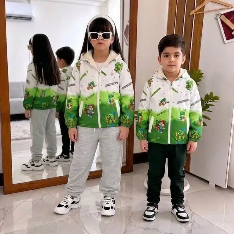 سویشرت بچه گانه داخل خز فانتزی7 تا 10 سال