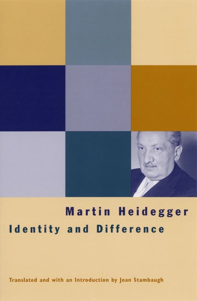 کتاب Identity and Difference (هویت و تفاوت) اثر Martin Heidegger نسخه انگلیسی PDF