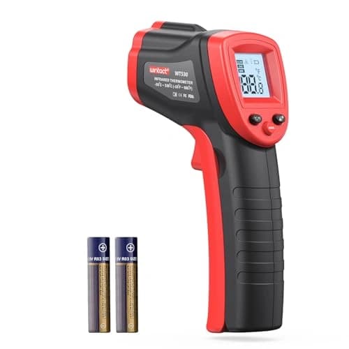 دماسنج لیزری و تفنگی غیرتماسی وینتکت Wintact WT320 با بازه دمایی ۵۰- الی ۵۹۰+ درجه سانتیگراد