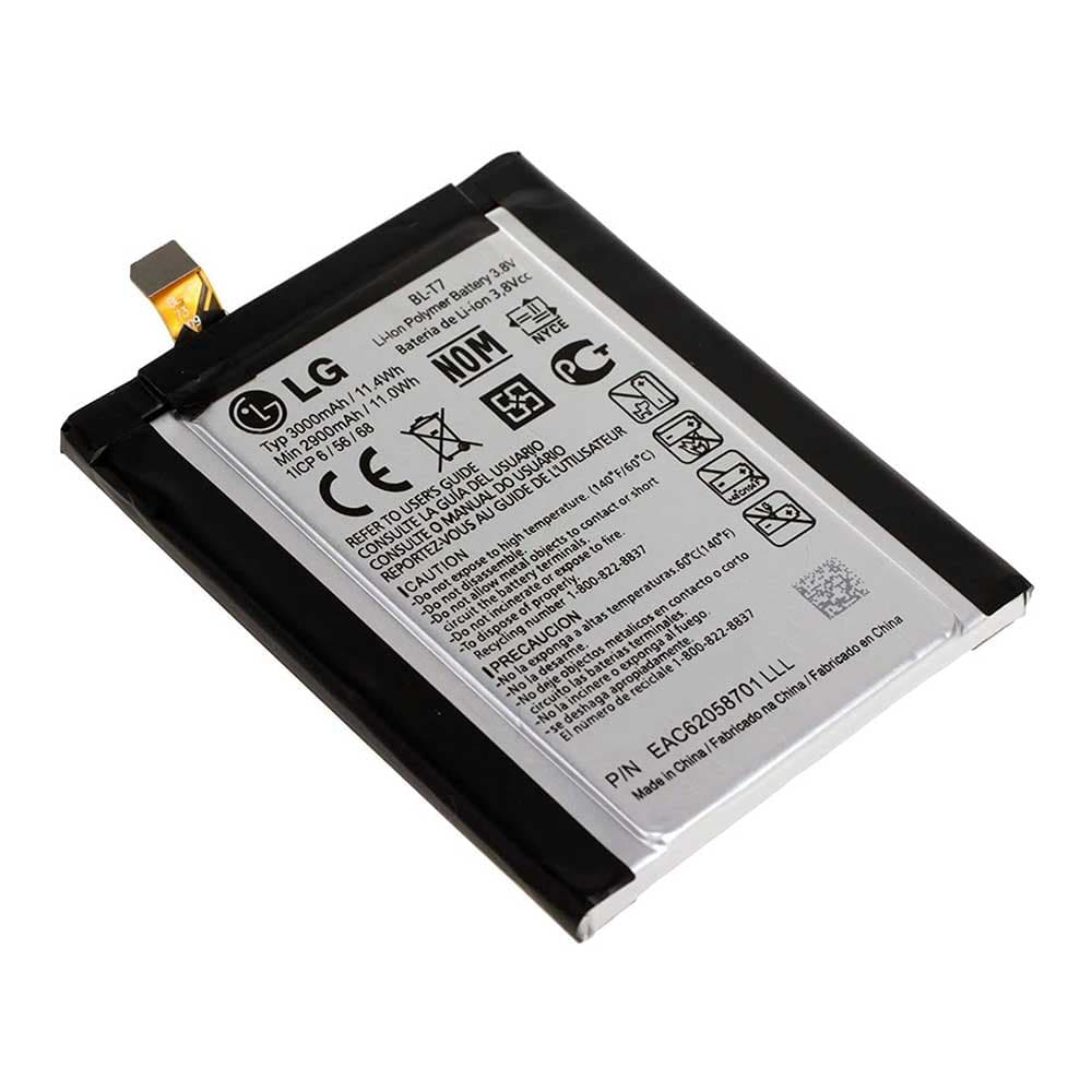 باتری اصلی گوشی ال جی LG G2 مدل BL-T7 — تصویر ۳
