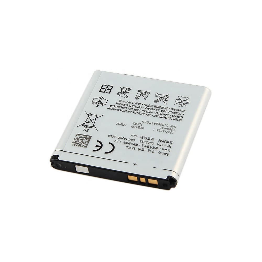 باتری اصلی گوشی سونی Sony Ericsson Xperia Pro مدل BA700 — تصویر ۳