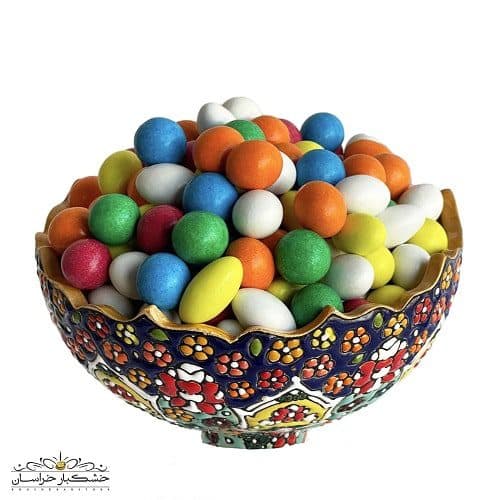 شکلات دراژه رنگی