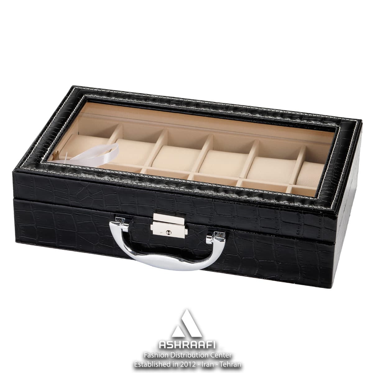 جعبه ساعت 12تایی چرمی Box Watches 12 CH2