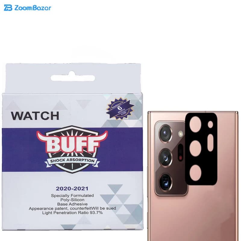 محافظ لنز دوربین بوف مدل 3DColorLenz-G مناسب برای گوشی موبایل سامسونگ Galaxy Note 20 Ultra — تصویر ۵