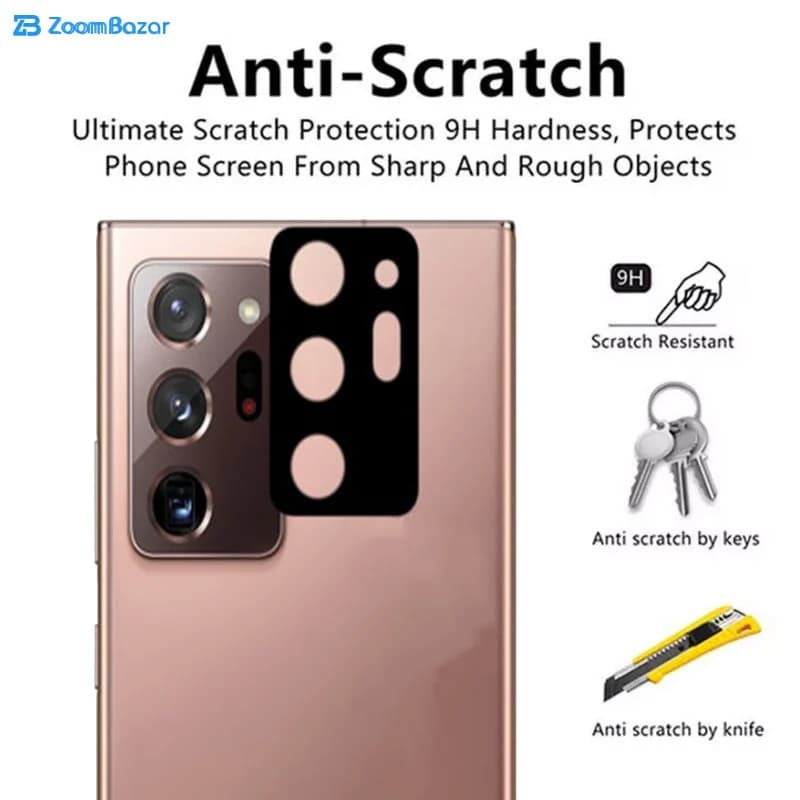 محافظ لنز دوربین بوف مدل 3DColorLenz-G مناسب برای گوشی موبایل سامسونگ Galaxy Note 20 Ultra — تصویر ۲