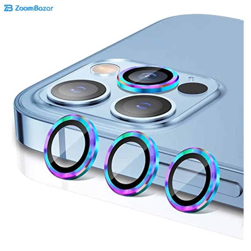محافظ لنز دوربین بوف مدل HD-ColorLenz-G مناسب برای گوشی موبایل اپل Iphone 15 / 15 Plus — تصویر ۵