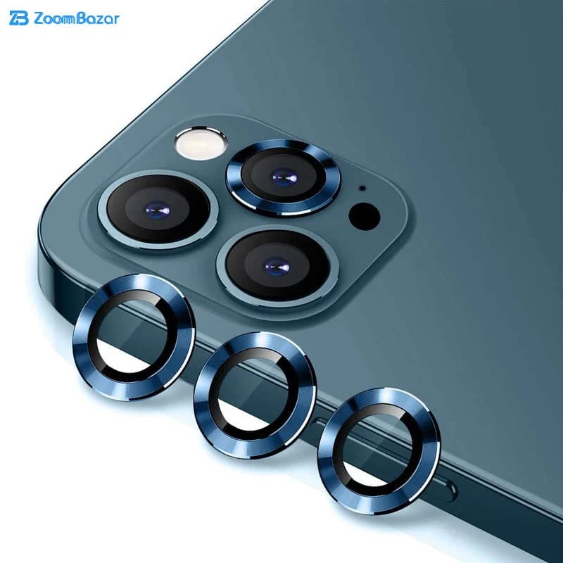 محافظ لنز دوربین بوف مدل CLRfilm مناسب برای گوشی موبایل اپل iphone 13 Pro Max — تصویر ۴