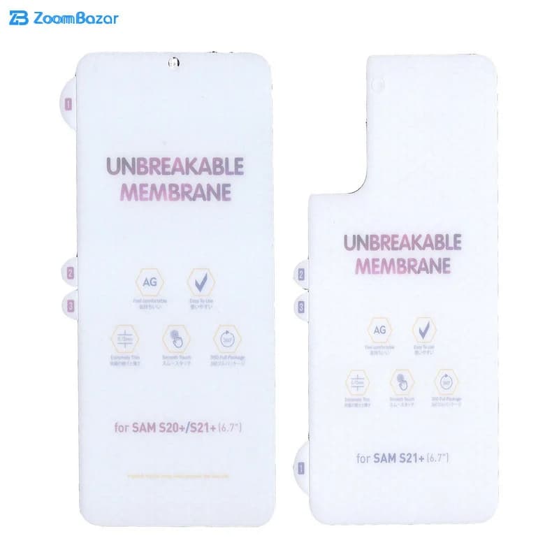 گلس و پشت گوشی مات بوف مدل Hgm15 مناسب برای گوشی موبایل سامسونگ Galaxy S21 Plus (به همراه گارانتی ۶ ماهه) — تصویر ۱۱