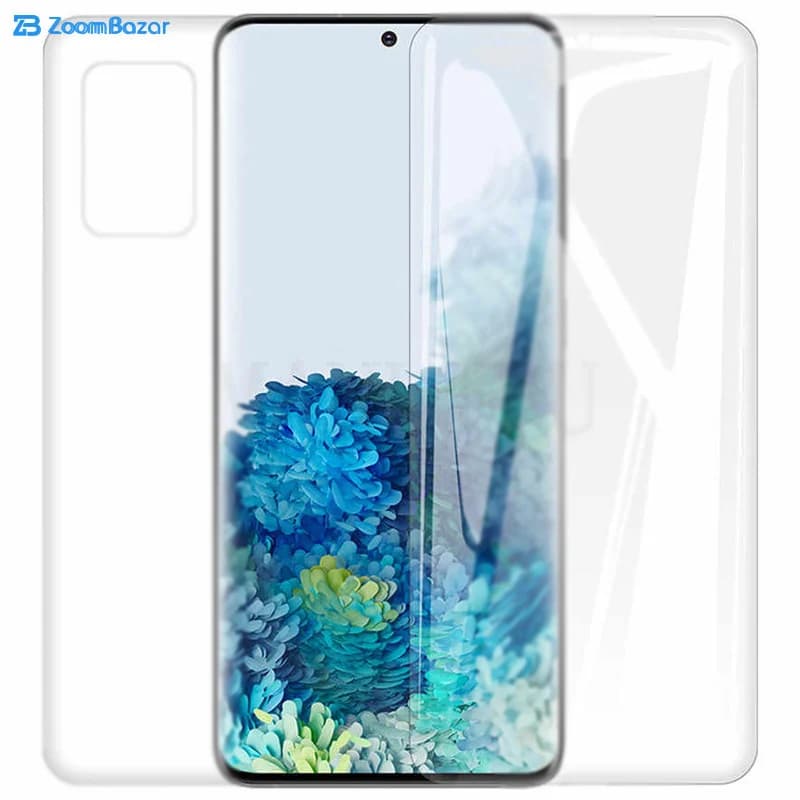 گلس و پشت گوشی بوف مدل HgM15 مناسب برای گوشی موبایل سامسونگ Galaxy S20 — تصویر ۳