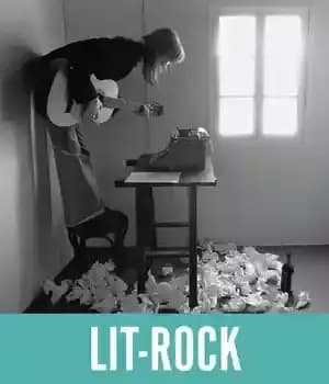 دانلود کتاب Lit-Rock: Literary Capital in Popular Music
