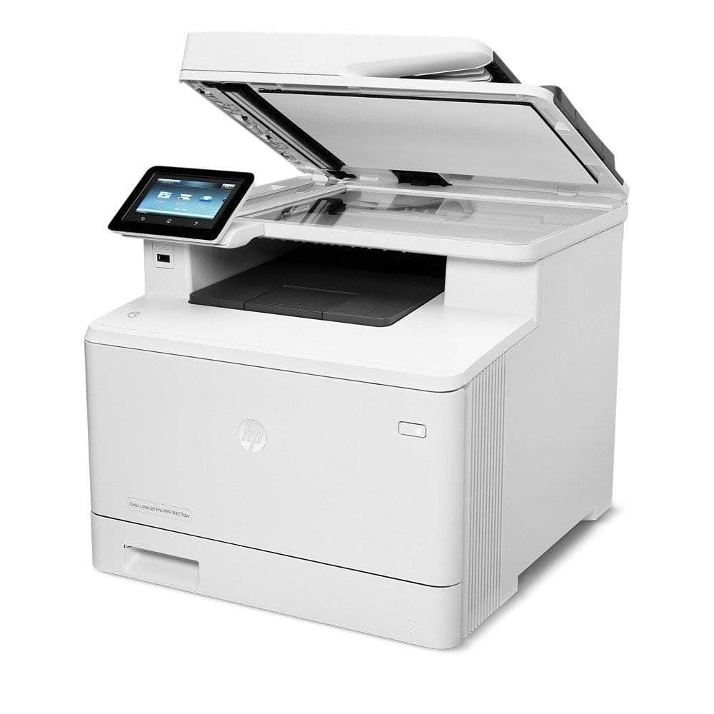 پرینتر رنگی لیزری اچ پی مدل LaserJet Pro MFP M477fdn استوک — تصویر ۲