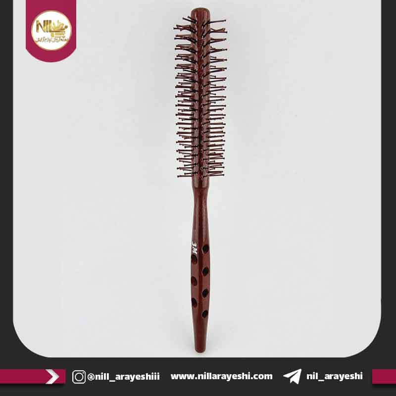 برس گرد چوبی حالت دهنده سایز کوچک