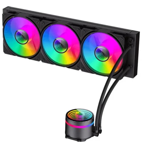 فن خنک کننده CPU گیم مکس GameMax Iceburg 360 Infinity BL ARGB — تصویر ۵