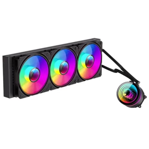 فن خنک کننده CPU گیم مکس GameMax Iceburg 360 Infinity BL ARGB — تصویر ۲