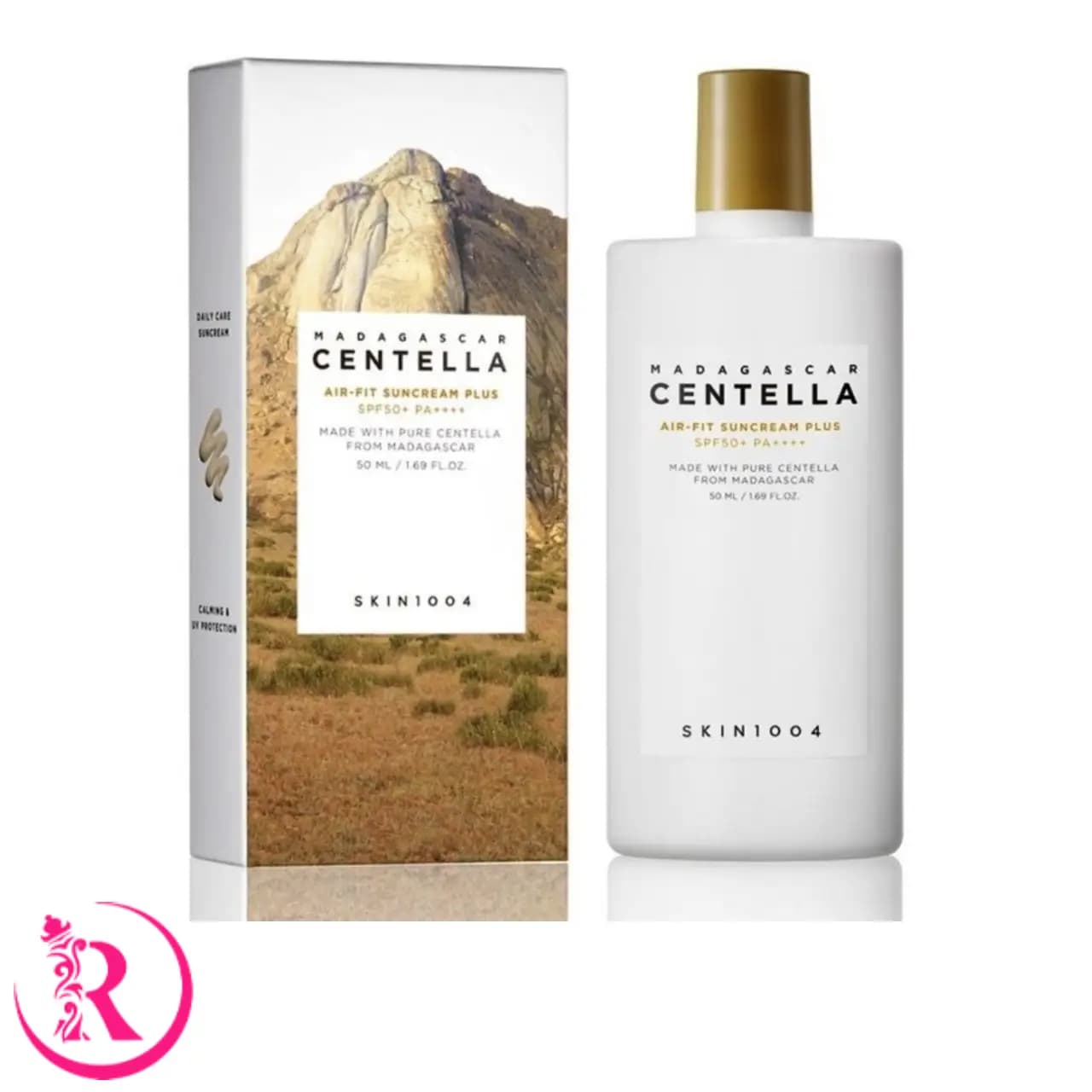 ضدآفتاب رنگی سنتلا ماداگاسکار مدل ایرفیت پلاس 50 میل Madagascar Centella Air-Fit Suncream Plus ( قهوهای)