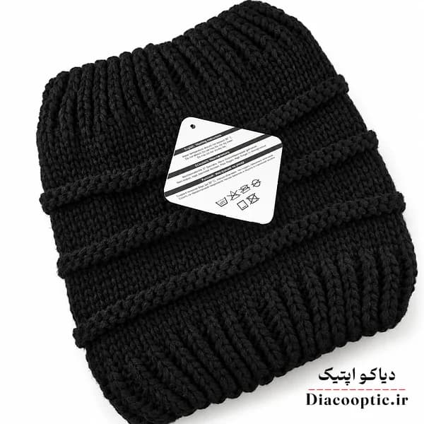 شال گردن تک مردانه خزدار رینگی مدل بافتنی کد 1296 — تصویر ۲