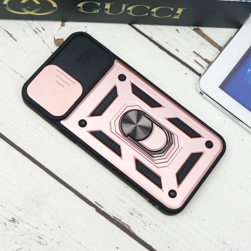 قاب ضد ضربه محافظ لنزدار کشویی هولدر دار بتمن iPhone 12 Pro Max — تصویر ۷