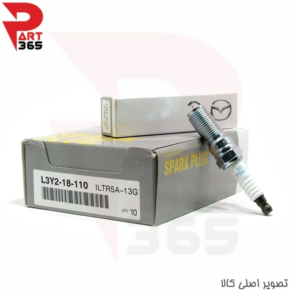 شمع موتور مزدا3 مناسب مدل های 2003 تا 2014 با شماره فنی L3Y2-18-110 (ان جی کا NGK ILTR5A-13G کد 3811) ، ایریدیوم سوزنی پایه بلند با نوک پلاتینیومی