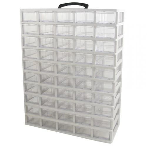 جعبه 50 خانه A10 سفید 10*5 کیان تکنیک