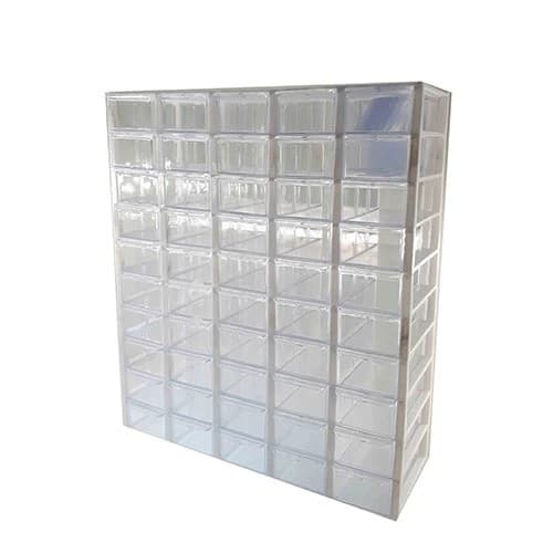 جعبه 50 خانه سفید 5*10