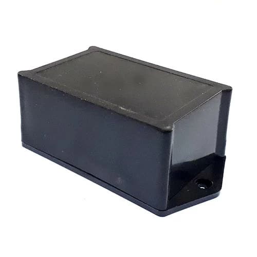 جعبه پلاستیکی دو گوشواره 6x4x3 سانتی متر مشکی