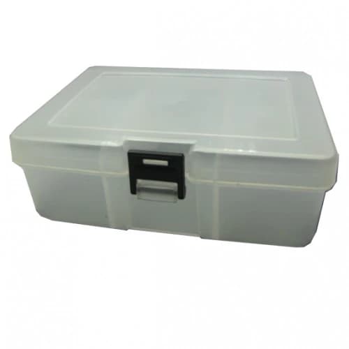 جعبه پلاستیکی سفید 16x12x6 سانتی متر